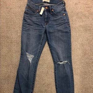 NWT Madewell petite jeans